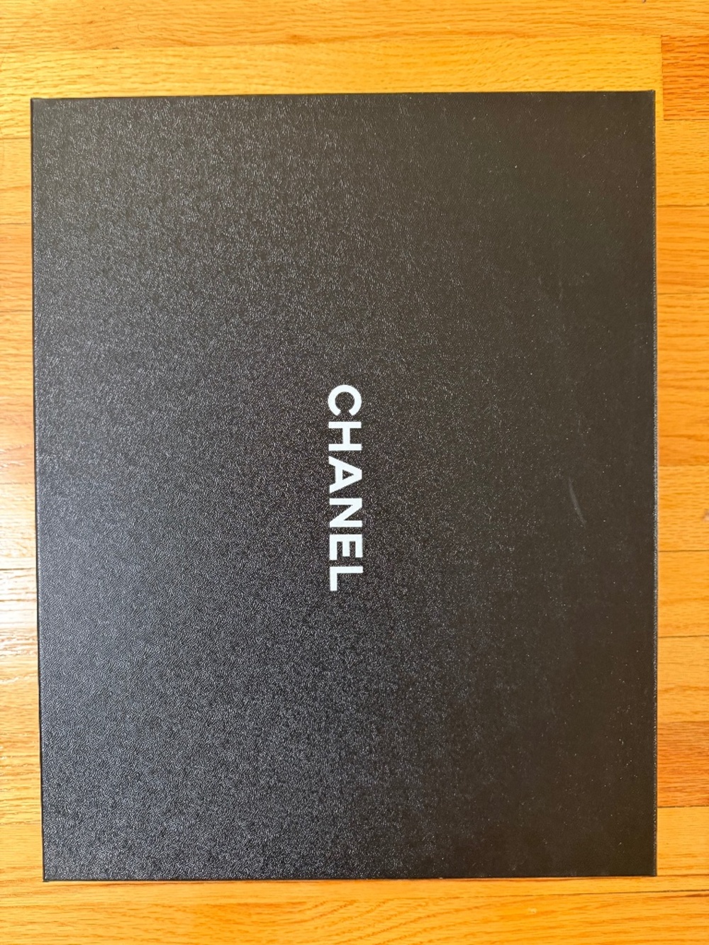 Chanel combat boots box